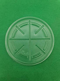 Кришка Прозора д 116 330мл/ 500мл/ 650мл 50шт/упак/1000шт/ящ (50 шт)