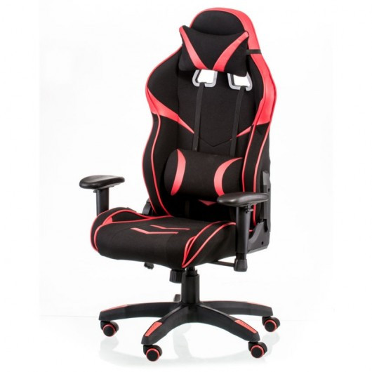 Крісло геймерське Special4You ExtremeRace 2 black/red