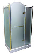 Душева кабіна Orans SR-1654-COMBI gold/chrome (R) 120x80x200