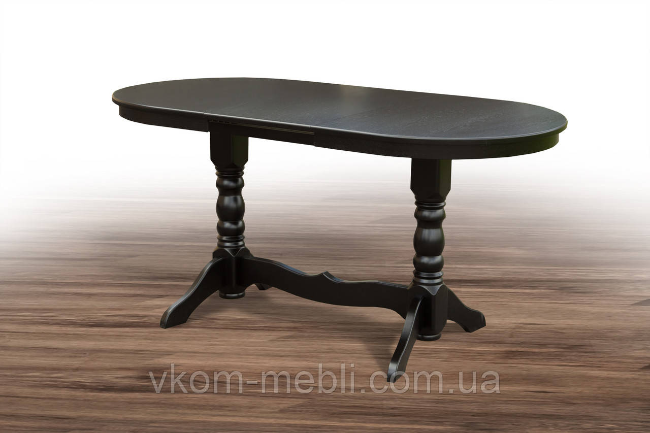 Стіл обідній розкладний Говерла венге, 160, фото 1
