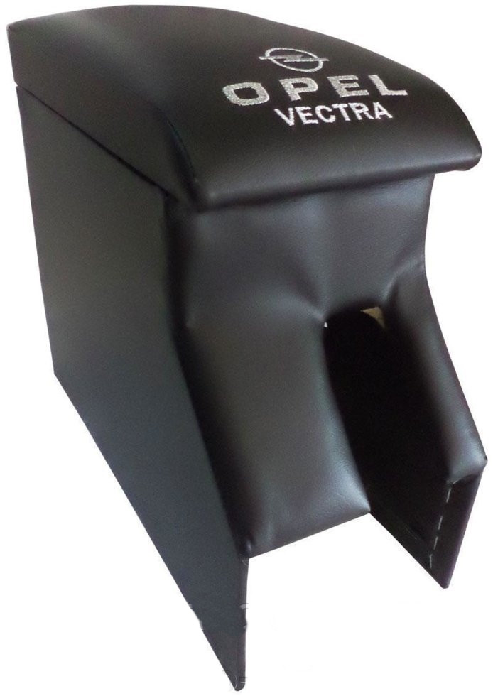 Підлокітник модельний Opel Vectra A з логотипом (чорний), фото 1