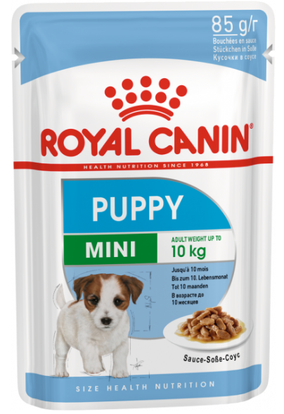 Вологий корм для цуценят дрібних порід Royal Canin (Роял Канін) MINI PUPPY пауч, 85 г