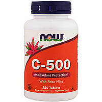 Вітамін С 500 Vitamin C (з шипшиною) 500мг. (250таб.)