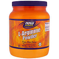Now Foods, L-аргинин в порошке, 1 кг (2,2 фунта)