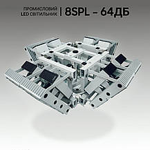 Промислові світлодіодні прожектори 512 ВТ, 79 120 Лм для виробництва. Промислові світильники, фото 3