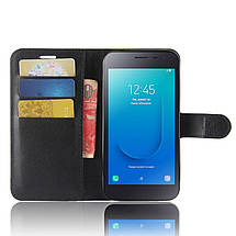 Шкіряний чохол книжка Lichee для Samsung Galaxy J2 Core 2020 (9 кольорів), фото 5