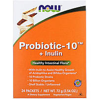 Now Foods, Порошок Probiotic-10 50 Billion, 57 г
