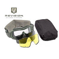 Маска revision desert locust esn fg (3 лінзи) олива полікарбонат Оригінал США