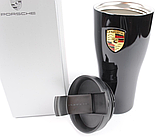 Термокружка Porsche High-end Thermal Beaker, Black, артикул WAP0500630H, фото 3