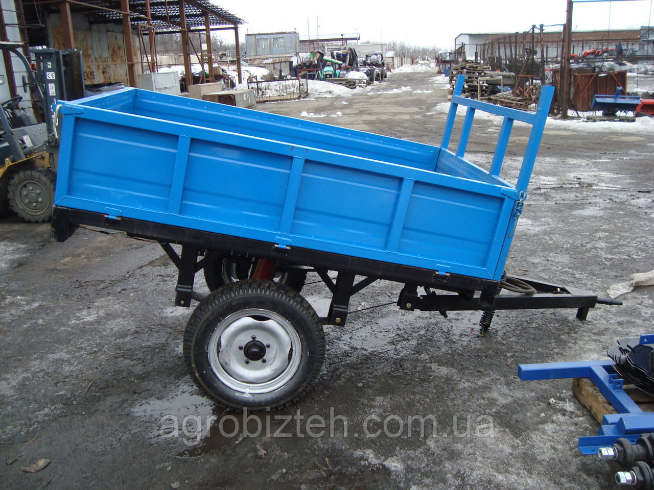 Причіп тракторний 1ПТС-1,5 (самосвальний, 1,5т.), фото 1