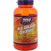 Now Foods, Sports, Kre-Alkalyn креатин 240 капсул