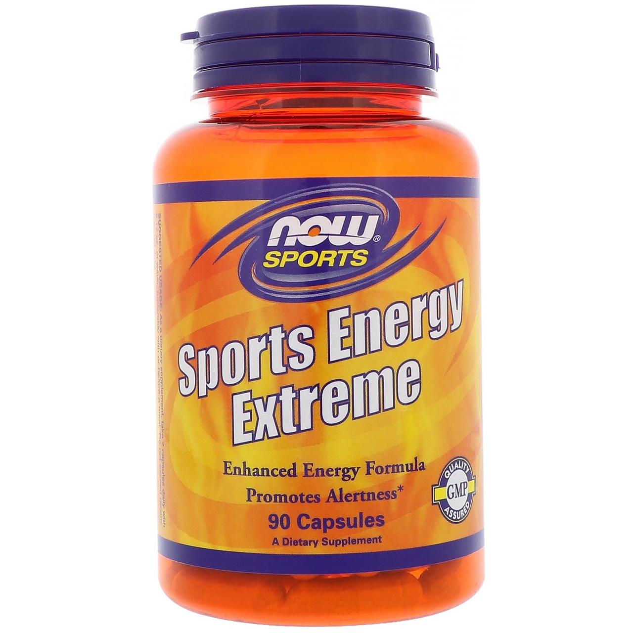 Now Foods, Sports Energy Extreme, 90 Caps