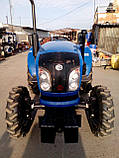 Трактор Донгфенг DF244DHХ 24 к. с.(8+2) широка гума, фото 3
