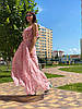 Жіноче плаття з шифону Poliit 8720 рожевий 38, фото 3