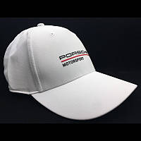 Бейсболка Porsche Motorsport Baseball Cap, White, артикул WAP4300010L0MS