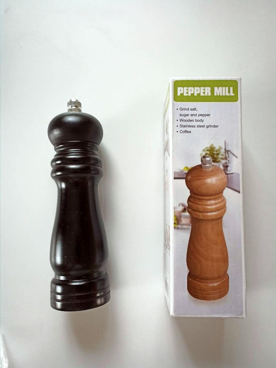 Перцемолка Pepper Mill черная мельница для перца
