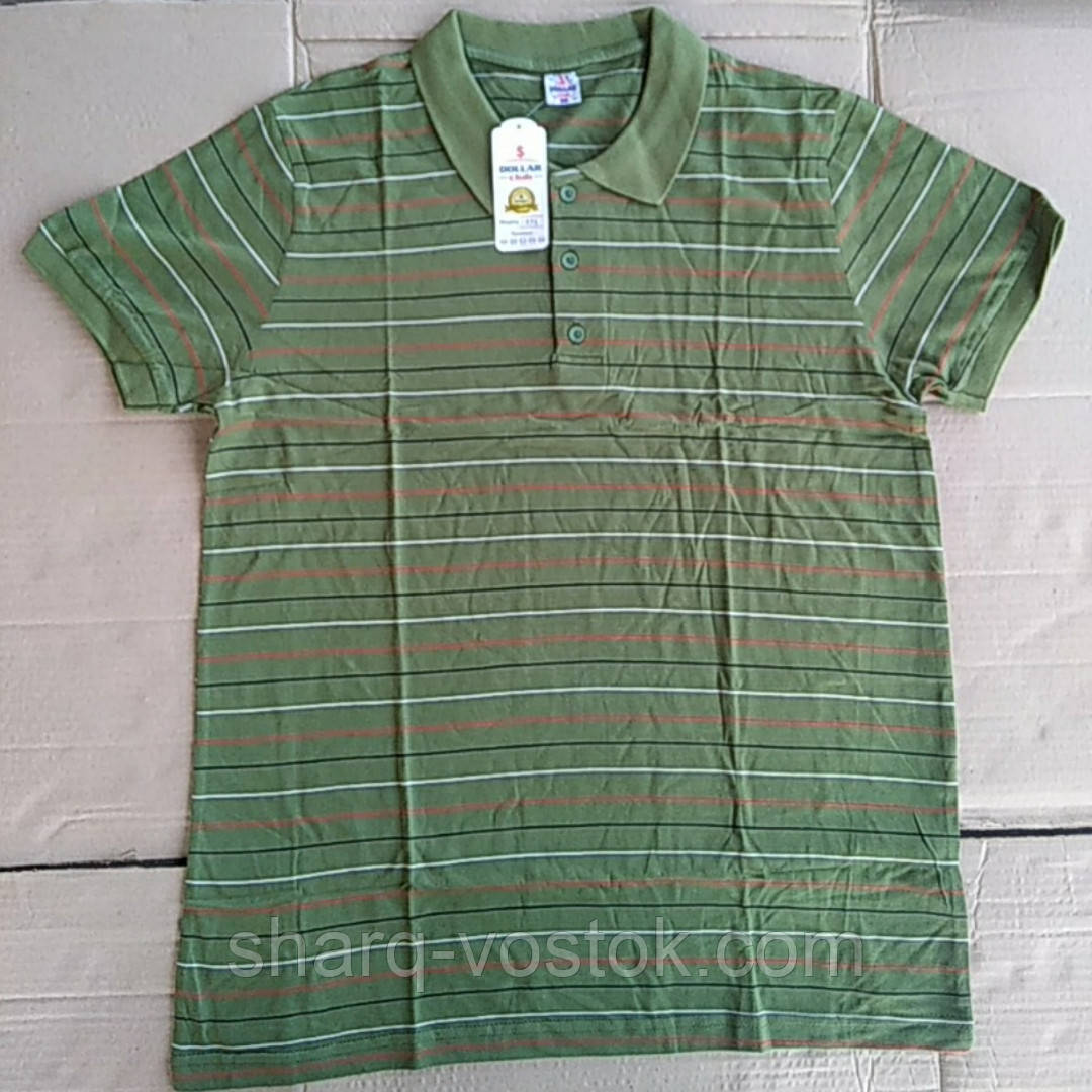 Поло смужка (оливка), фото 1