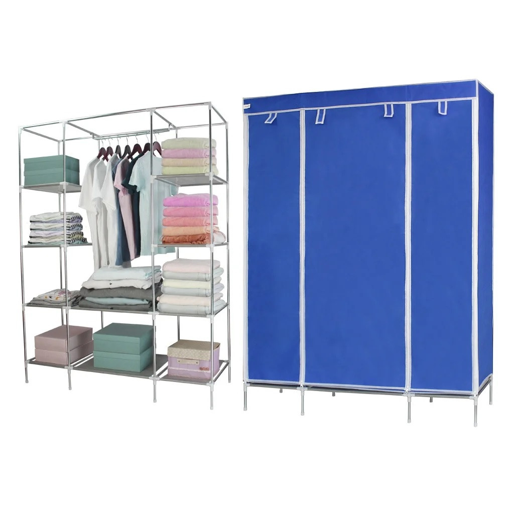 Складаний тканинний шафа RIAS HCX-68130 Storage Wardrobe Blue (2_005943)