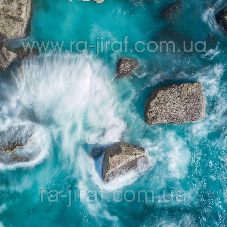 Картинка для 3D підлоги. Зображення для ванної 0014. Самоклеюча плівка для 3D наливної підлоги з фото