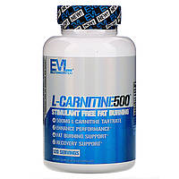 EVLution Nutrition, L-Carnitine500, 120 капсул в Украине