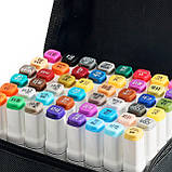 Скетч маркери для художників Touch Smooth 48 шт фломастери двосторонні спиртові для малювання і скетчинга, фото 5