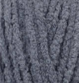 Нитки пряжа для вязания велюровая плюшевая SOFTY PLUS Софти Плюс № 87 - серебро