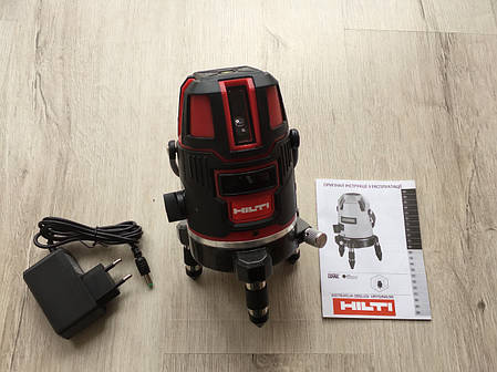 Лазерний рівень нівелір HILTI / Промінь 50м + штатив, фото 2