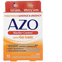 Azo, Bladder Control с Go-Less, 72 капсулы в Украине