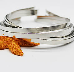 Обруч для волосся металевий, 7 мм