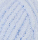 Нитки пряжа для в'язання велюрова плюшева SOFTY PLUS Софті Плюс № 183 - світлий блакитний