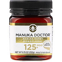 Manuka Doctor, монофлорный мед манука, MGO 125+, 250 г (8,75 унции) в Украине