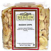 Bergin Fruit and Nut Company, банановые чипсы, 255 г (9 унций) в Украине