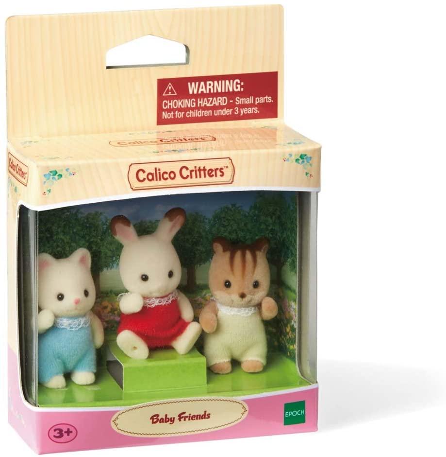 Набір Малюки друзі кролик кошеня білченя Sylvanian Families Calico Critters Friends Baby
