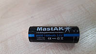 Аккумулятор Li-ion MastAk 18500 1400mah