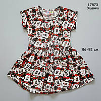 Летнее платье Minnie Mouse для девочки. 86-92 см 86-92 см