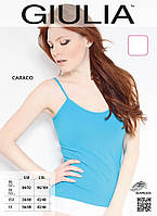 Майка безшовна на тонких бретелях Giulia Caraco різні кольори розміри S/M L/XL, фото 4