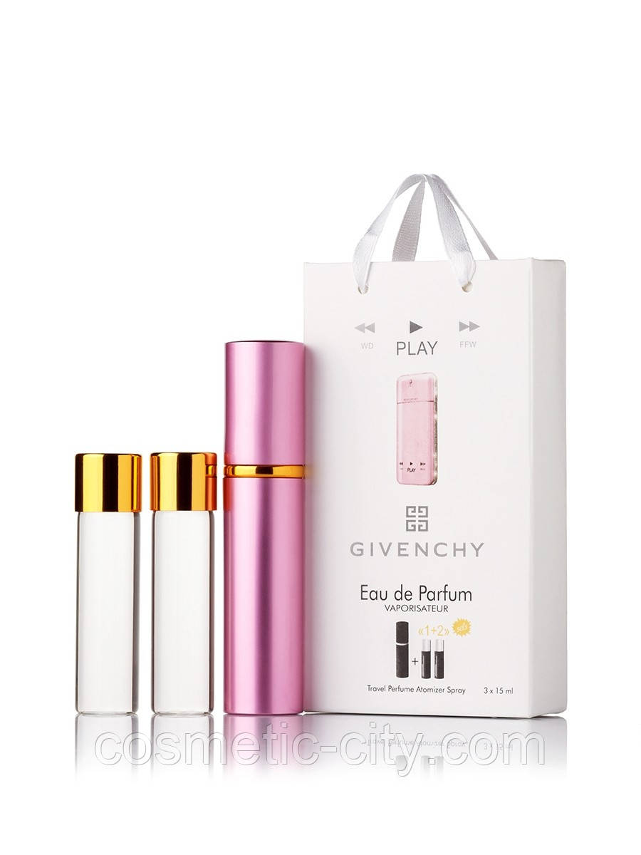 Міні-парфум Givenchy Play for Her (Живанши Плей Фо Хе), 3*15 мл