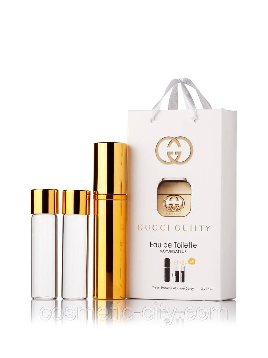 Мініпарфуми Gucci Guilty (Гуччі Гілті), 3*15 мл