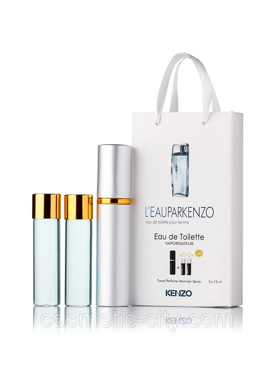 Мініпарфуми Kenzo L`Eau par Kenzo (Кензо Ля пар від Кензо), 3*15 мл