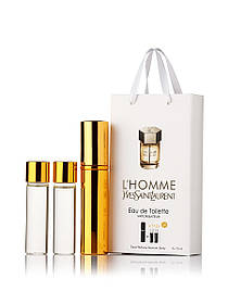 Мініпарфуми Yves Saint Laurent L`Homme (Ів Сент Лоран Ель Хом) 3*15 мл