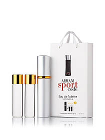 Мініпарфуми Giorgio Armani Armani Sport Code (Армані Спорт Код), 3*15 мл