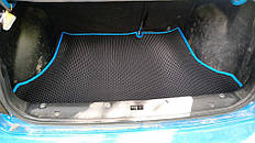 Наш EVA коврик в багажнике Daewoo Lanos / Sens '98- (в кузове седан)  1