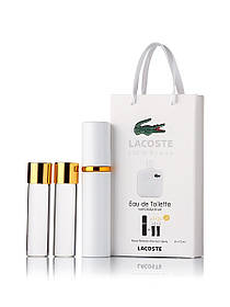 Мініпарфуми Lacoste L.12.12 (Лакосте Л 12 12 Вайт) 3*15 мл