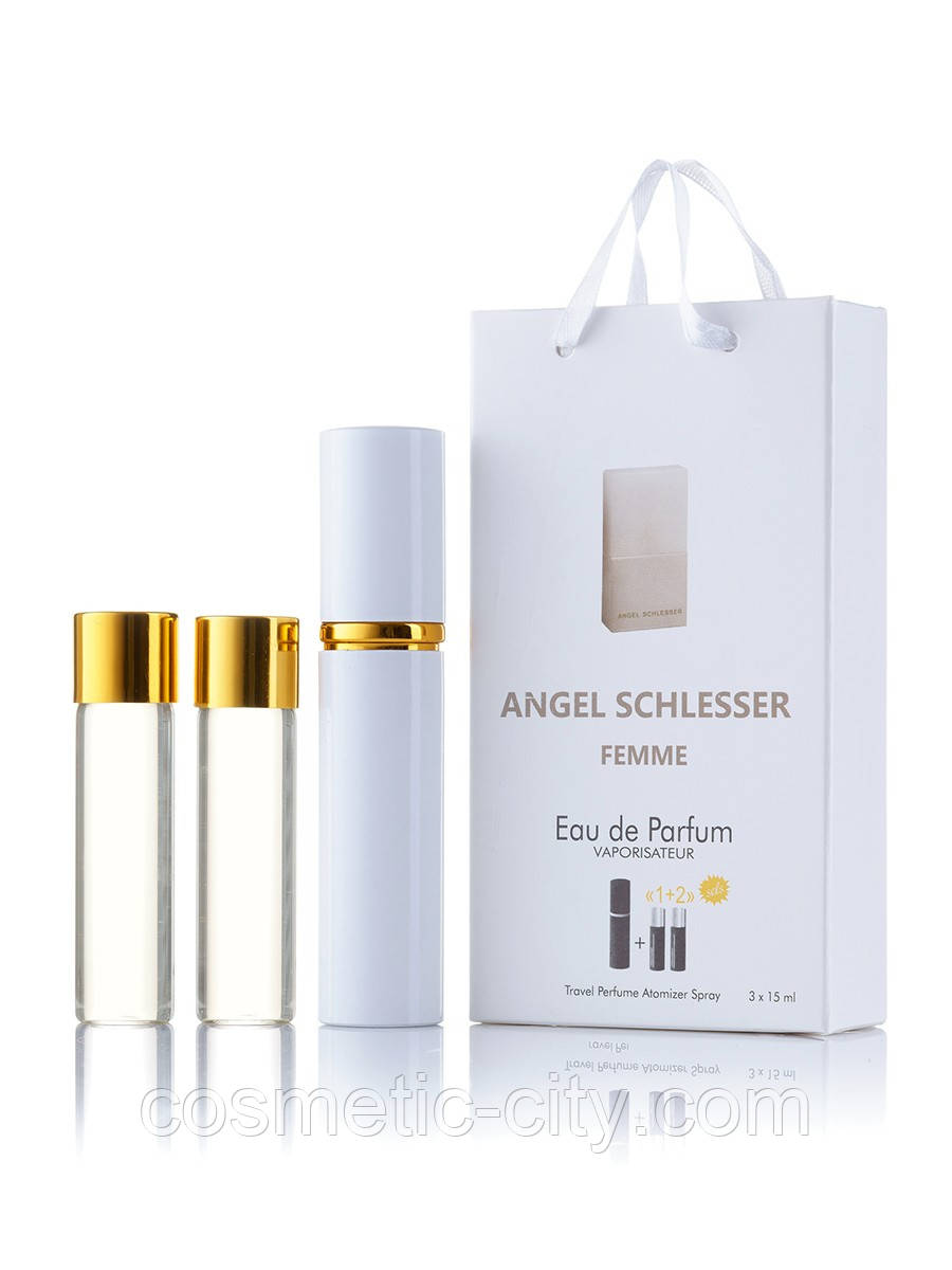 Міні-парфуми Angel Schlesser Femme (Енджел Шлюсер Фемме), 3*15 мл