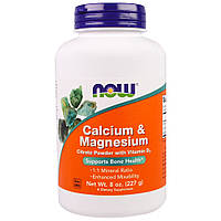 NOW Foods Calcium & Magnesium 227 г