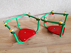 Гойдалка сидіння велика зі спинкою. Ігрова конструкція гойдалка. Колір на вибір