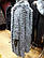 Розкішна шуба пальто з хутра чорнобурки в розпуск 100 см, фото 2