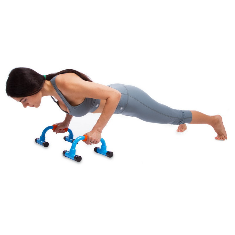 Стойки для отжиманий упоры для отжиманий (2шт) PUSH-UP BAR FI-1580: Gsport - фото 5 - id-p1206204369