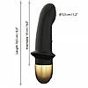 Вібратор Dorcel Mini Lover Black 2.0 перезаряджуваний, для точки G і масажу простати, фото 3