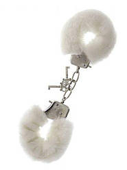 Наручники Metal Handcuff with Plush, WHITE